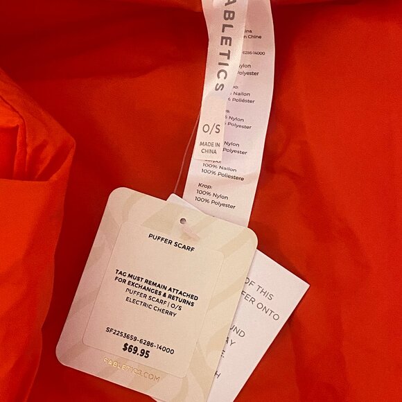 Unisex Puffer Scarf by Fabletics - Picture 5 of 7